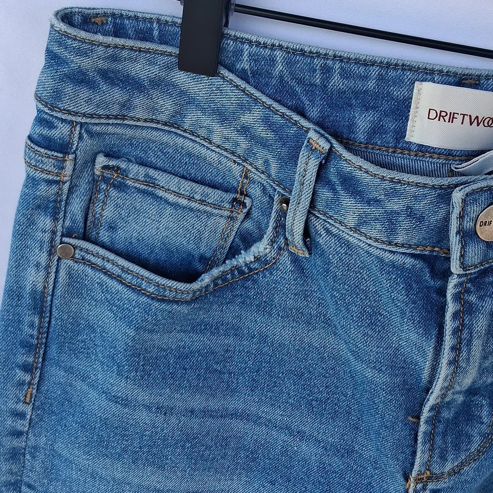 DRIFTWOOD embroidered jeans